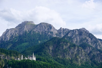 风景摄影的山
